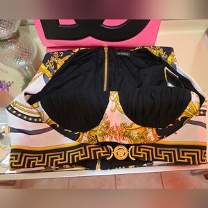 Versace  crop top